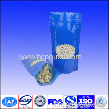 Resealable Stand Up Bags With Zipper Doypack For Food 